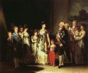 Francisco Goya Portrait of the Family of Charles IV Spain oil painting reproduction